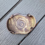 Swirl Raw glaze. Tray 10/22
