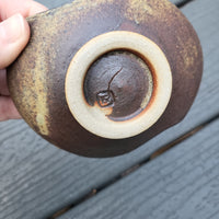 Swirl Raw glaze. Tray 10/22