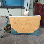 Natual/Ocean, Cork Clutch