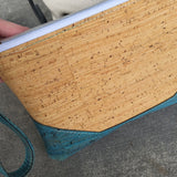 Natual/Ocean, Cork Clutch