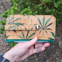 Mary Jane/Green cork Purse pal