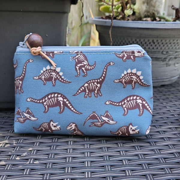 Dino Bones SM. Olivia Triangle Pouch