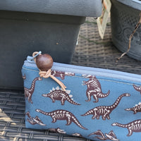 Dino Bones SM. Olivia Triangle Pouch