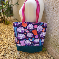 Sheep/Yarn, medium Sylvie Tote