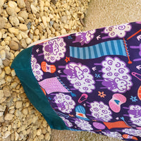 Sheep/Yarn, medium Sylvie Tote