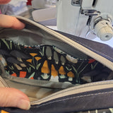 GNOMES/WAX CANVAS. GREENSTLE ADVENTURE BAG