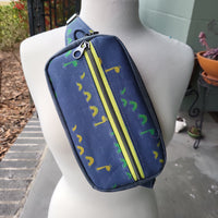 NESSIE/WAX CANVAS. GREENSTLE ADVENTURE BAG