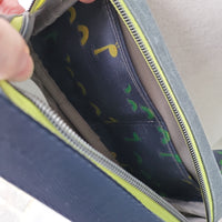 NESSIE/WAX CANVAS. GREENSTLE ADVENTURE BAG