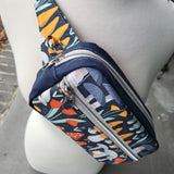 GNOMES/WAX CANVAS. GREENSTLE ADVENTURE BAG