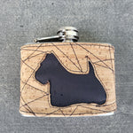 Scottie Dog, 4 oz Flask