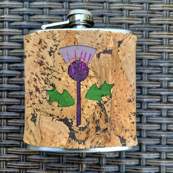 Thistle (3), 6 oz Flask