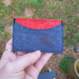 Gray/Red Front Pocket ID Wallet