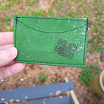 Green 2 Front Pocket ID Wallet