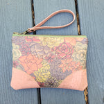 Succulent/Terracotta, Cork Clutch