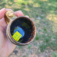 Brown, itty bitty Barrel Mug