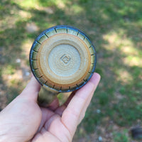 Green, itty bitty Barrel Mug