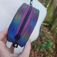 Holographic, Mini Magda, vinyl, Round wristlet