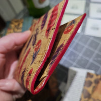 Feathers Cork Wallet