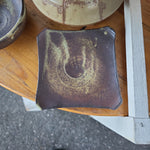 Raw glaze plate
