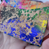 Metallic Splatter, Front Pocket ID Wallet