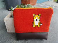 Harris Tweed and Embroidered Dog