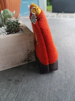 Harris Tweed and Embroidered Dog