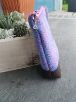 Harris Tweed and Embroidered Dog