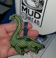 Harris Tweed Nessie Ornament