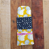 Mini Cork Slimline Wallet: Squirrels