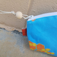 Large Petal Pouch:: Bees