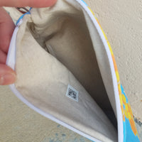 Large Petal Pouch:: Bees
