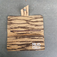 Brown Stripes Long Wallet