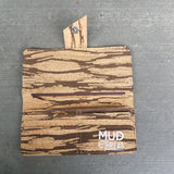 Brown Stripes Long Wallet