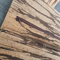 Brown Stripes Long Wallet
