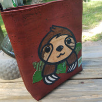SLOTH Cork Open Top Crossbody