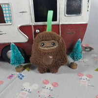 Sasquatch vs. Yeti Ornament