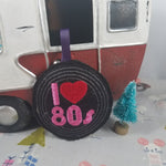 I luv 80s Ornament