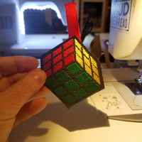 Rubik Ornament