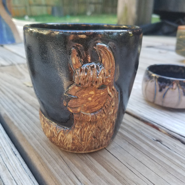 Alpaca (Black) Mug
