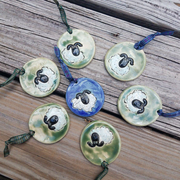 Sheep Ornaments- pottery