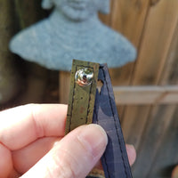 Olive & Gray Cork Wrap Bracelet - SM