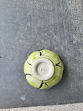 Green flower, 5/22 medium bowl