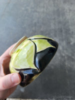 Green flower, 5/22 medium bowl