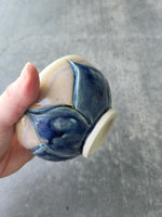 Blue flower, 5/22 medium bowl