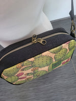 Prickly Pear/Black Catalina Crossbody/Sling Bag
