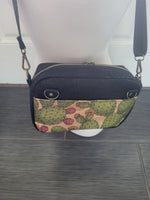 Prickly Pear/Black Catalina Crossbody/Sling Bag