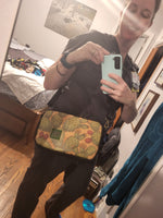 Prickly Pear/Black Catalina Crossbody/Sling Bag