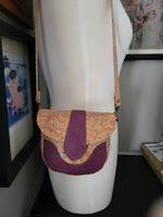 Dollie Bag, unicorn and plum cork