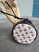 Coo w/ Bandana , Mini Magda, vinyl, Round wristlet