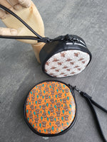 Coo w/ Bandana , Mini Magda, vinyl, Round wristlet